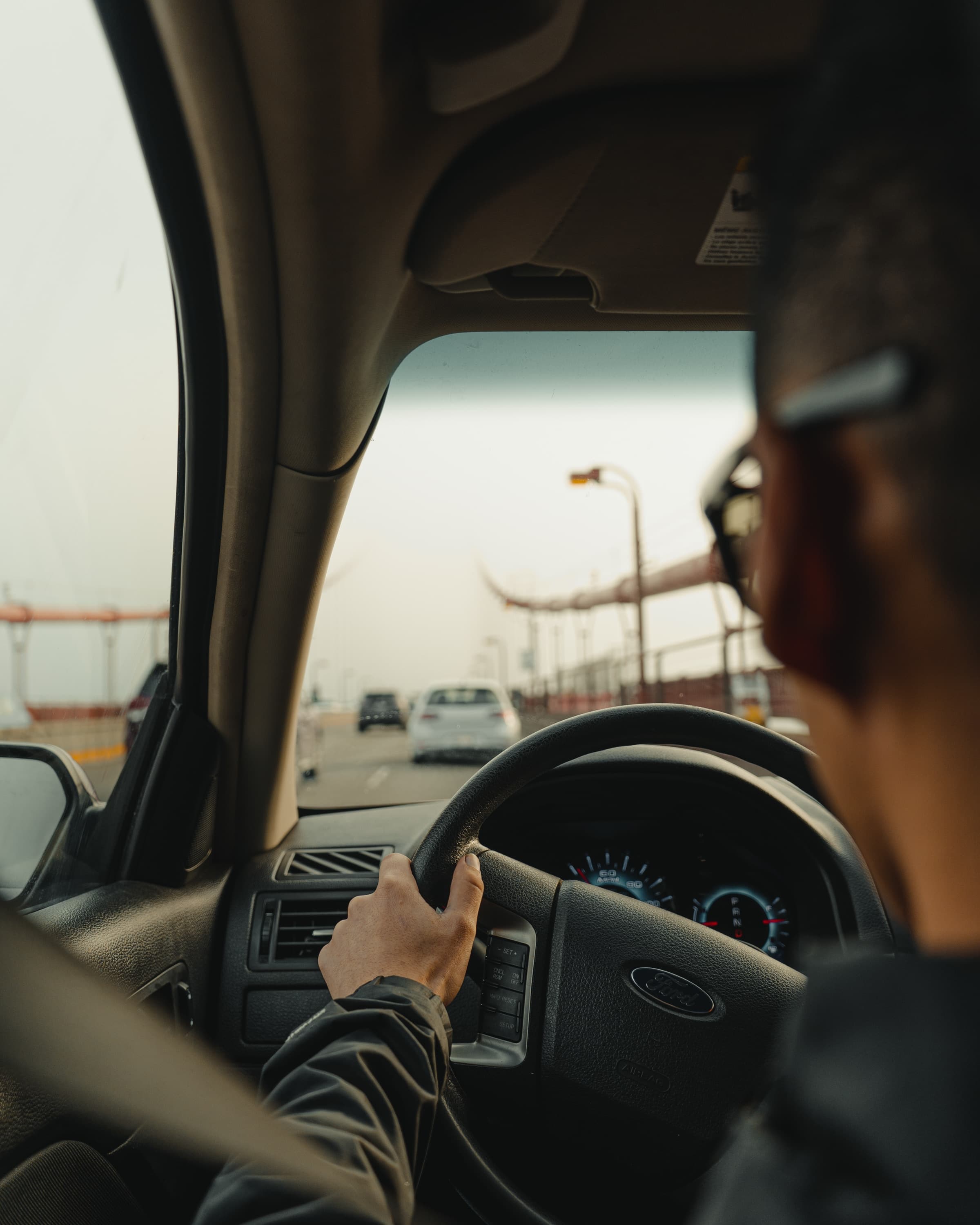 A person writing in a book