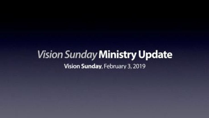 Vision Sunday 2019 Keynote Presentation